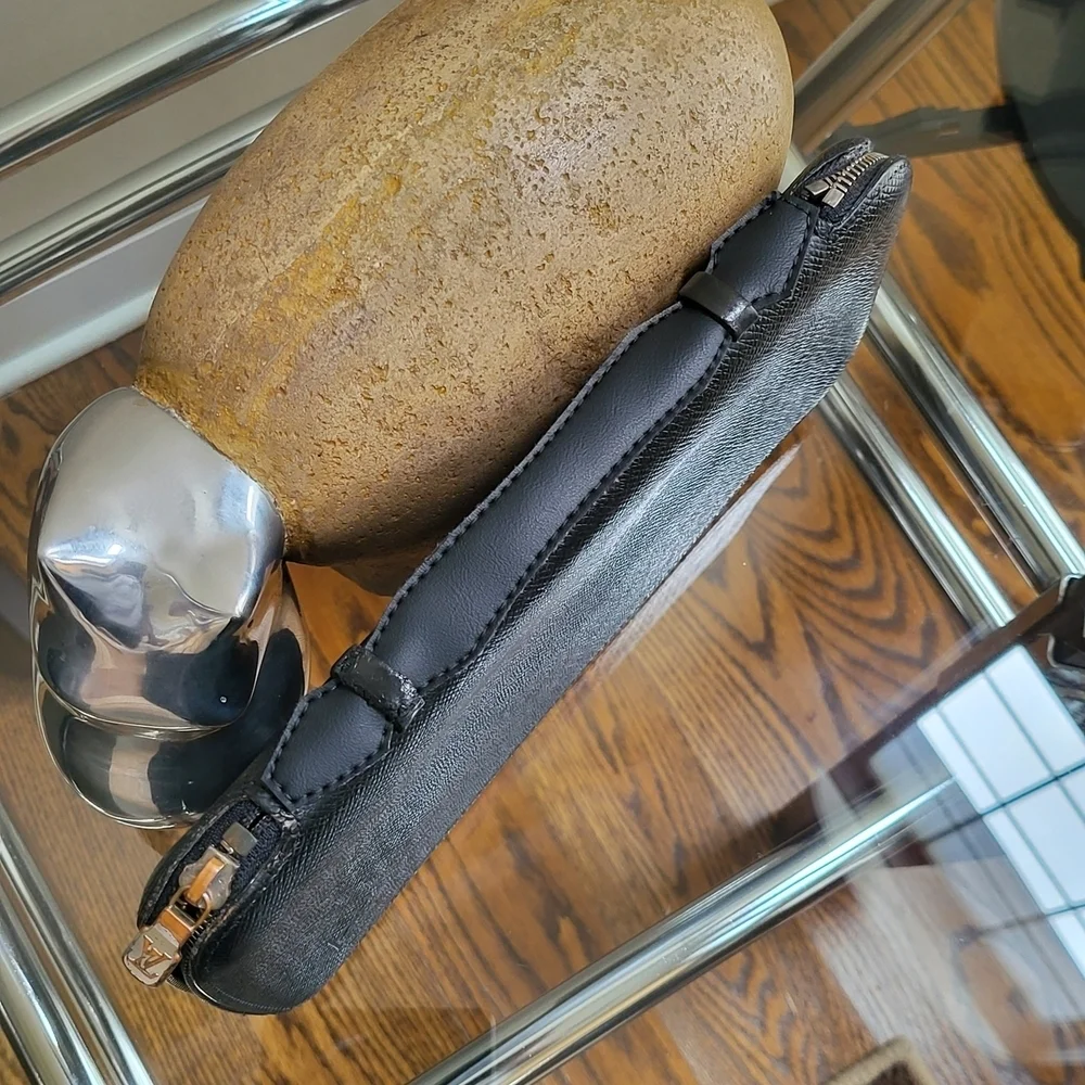Louis Vuitton Full Zip Travel Case Organizer Atoll Ardoise Taiga Leather../COA